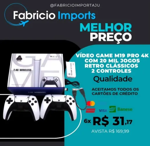 Vídeo Game 20 mil jogos