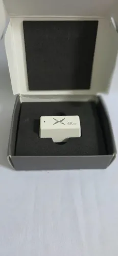 Deluxe receptor  Hyoperspeed 4K Branco, Nordic 52820, para M800 Ultra/ M600 Ultra. Novo
