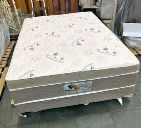 VENDO  !Cama box casal   D33 Ortobello / Macia e Confortável! Entrega Rápida 