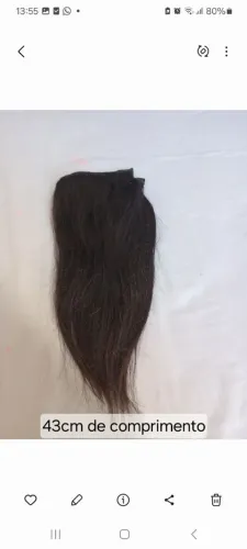 Preenchimento de cabelo.