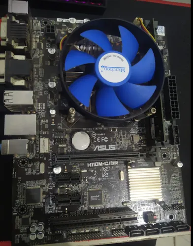 Placa mãe H110M-C/BR + Processador Intel Pentium G4400 3.30 GHZ