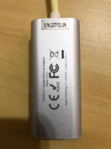 Adaptador de USB 3.0 para Ethernet - Gigabit (Anker)