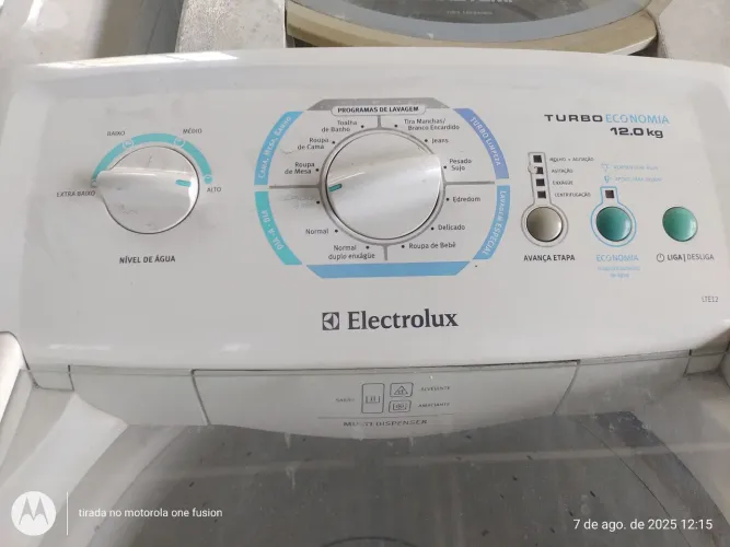 LAVADORA ELECTROLUX LTE12 220V 