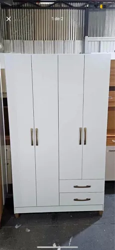 Guarda roupa solteiro com 4 portas e gavetas NOVO ENTREGAMOS 