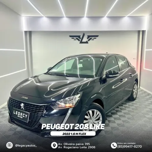 Peugeot 208 Like 1.6 Flex 16V 5P MEC 2022