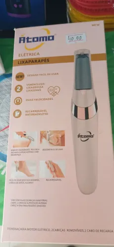 Lixa Elétrica para Pés Atomo