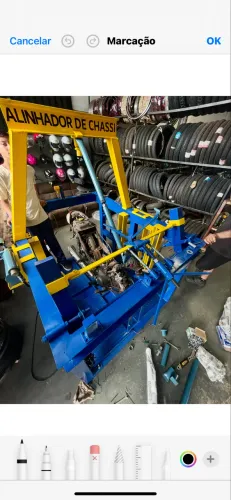 Alinhador de chassis a laser até 600cc