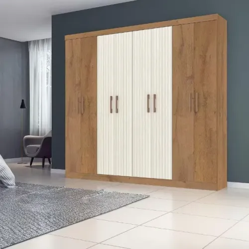Guarda Roupa 8 Portas 2 Gavetas Novo Varios Modelos
