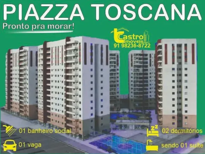 Entrega de imediato! PIAZZA TOSCANA. 2/4. 1 vaga. C308