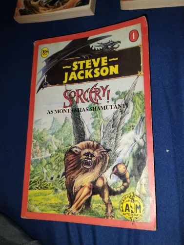 RPG  Steve Jackson Sorcry ! As montanhas Shamutani