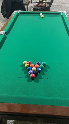 Mesa de Sinuca Bola Verde
