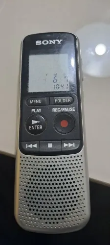 Gravador sony ic recorder icd bx140