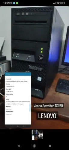 Servidor Lenovo ThinkServer TS150