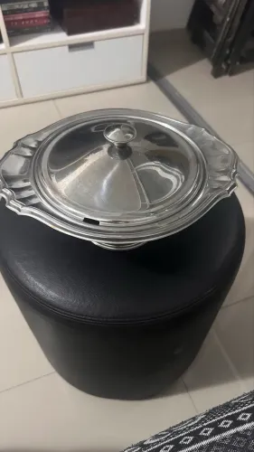Sopeira ou Legumeira em aço inoxidável