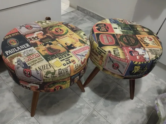 Puff Decorativo Cerveja