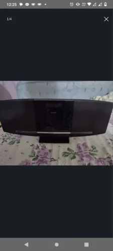 Mini System Philips Original - Som Potente, Design Moderno, Rádio e CD