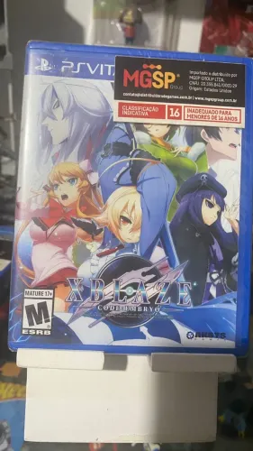 Xblaze Psvita Lacrado Usa Original Perfeito