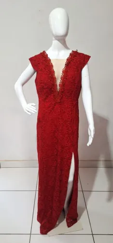 Vestido Longo Vermelho