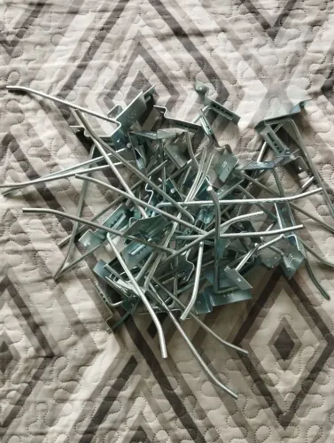 21 Ganhos de 10 cm e 40 ganhos de 15 cm para canelatado