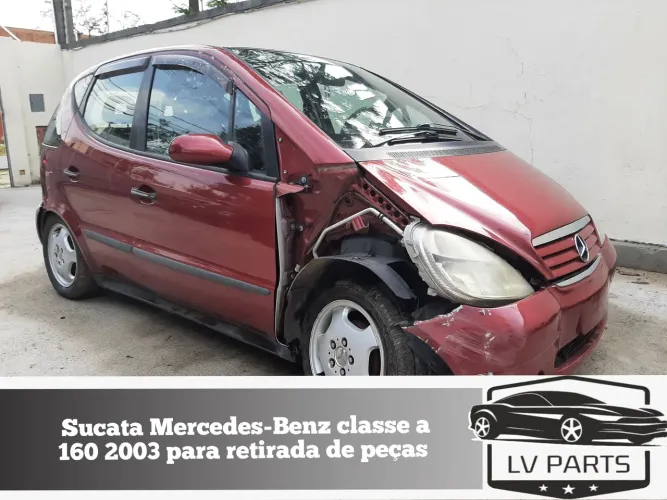 Sucata Mercedes-Benz Classe A 160 2004 para retirada de peças 