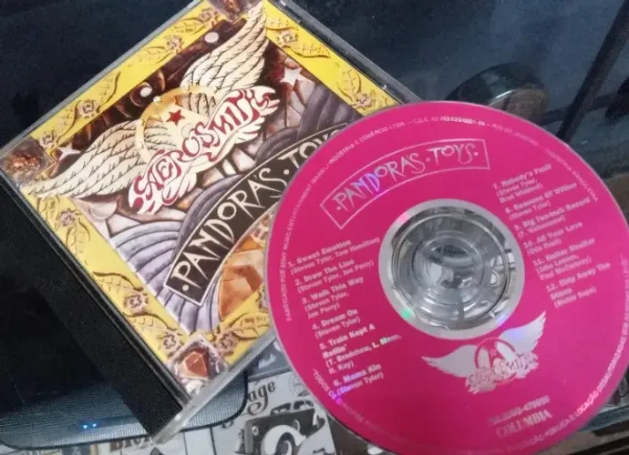 CD Aerosmith - Pandora's Toys Nacional