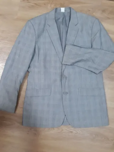 Blazer cinza xadrez