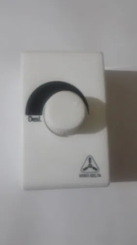 Chave Rotativa Para Ventilador 60cm Premium Branca Venti-Delta