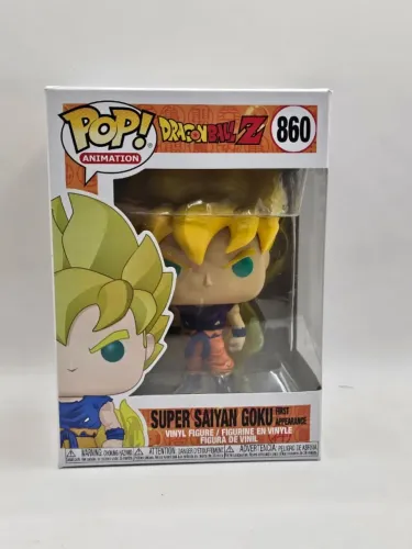 Funko Pop Dragon Ball Z! Super Saiyan Goku First Appearance #860