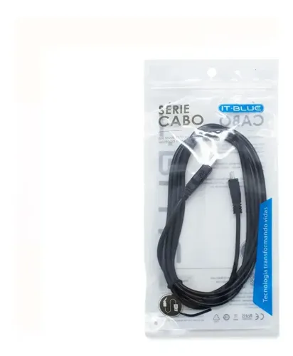 Cabo De Dados Usb X Mini Usb V3 De 2 Metros It-blue Le-801