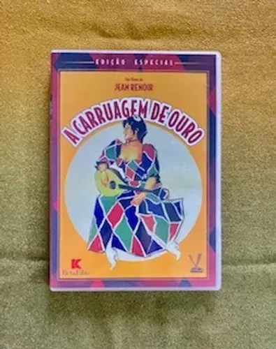 DVD Versátil: A Carruagem de Ouro (Direção Jean Renoir-1952) Edição Especial
