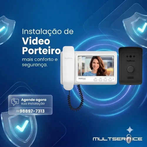 Vídeo porteiro e interfone