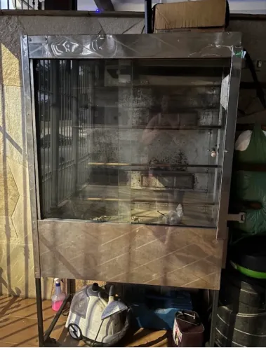 Máquina de frango a gaz 
