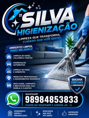 HIGIENIZAÇÃO DE ESTOFADOS 
