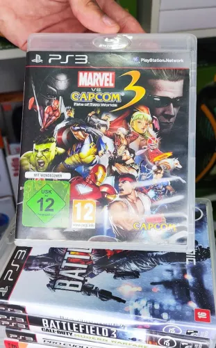 Marvel Vs Capcom 3 PS3 Jogo Mídia Física Semi Novo Completo