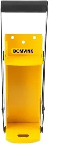 amassador de latas bom-5905  metal resistente, durável