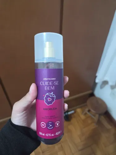 Body Splash Desodorante Colônia Cuide-se Bem Amoruda 200ml