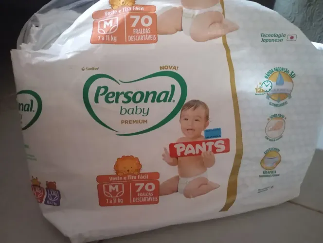 FRALDA DESCARTÁVEL PERSONAL BABY PREMIUM