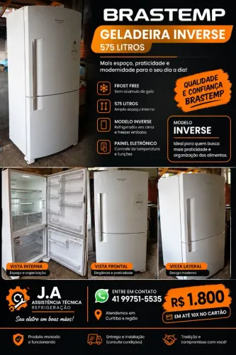 Geladeira Brastemp inverse maxi 575 litros
