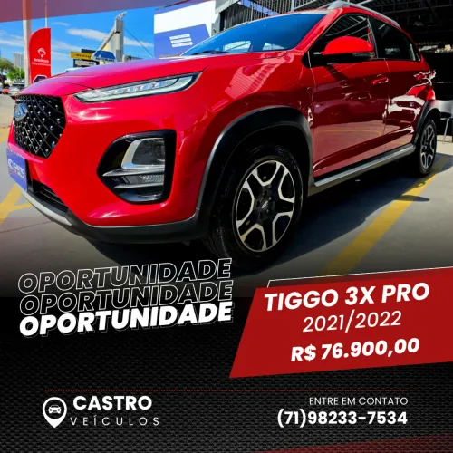 Chery Tiggo 3X PRO 1.0 Turbo Flex AUT 2022