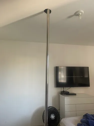 Barra de Pole Dance - Estática e Giratória | Fixa ou por Pressão