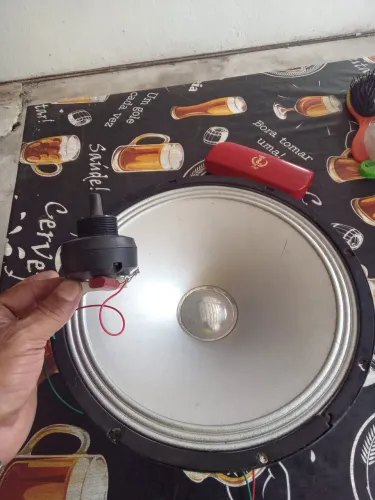Alto falante e corneta tudo bom valor 60 reais