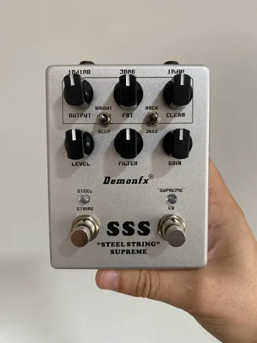 Pedal Preamp/Overdrive Demonfx Steel String Supreme (Dumble Steel String Sing)