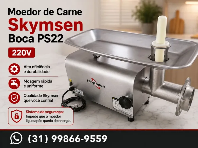 Moedor de Carne Skymsen Boca PS 22