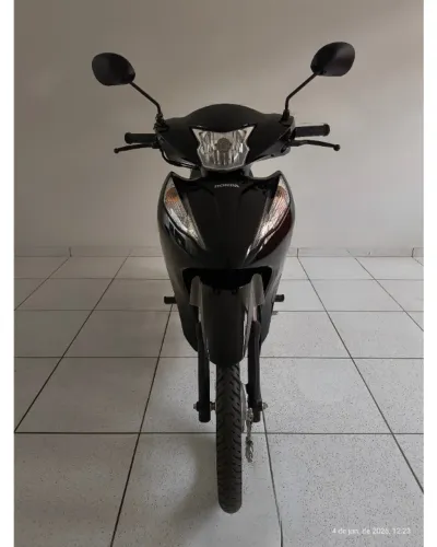 Moto Motoneta Honda Biz ES 125cc Preta Garantia até 2027