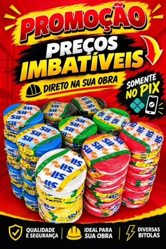 Cabo elétrico COBRECOM ou SIL