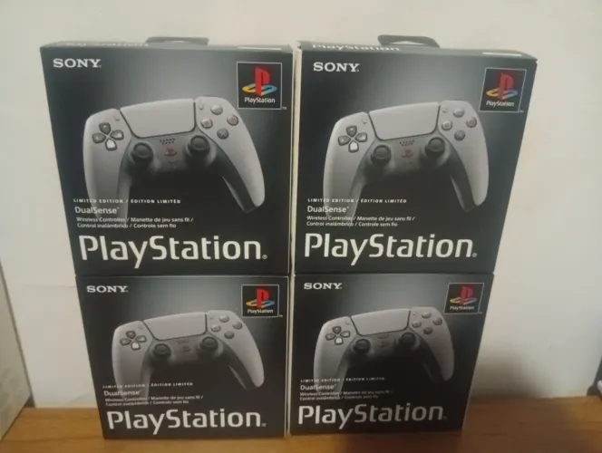 Controle original novo lacrado do play 5 preto de custo R$ 499,99