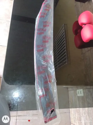 Calha de chuva nova