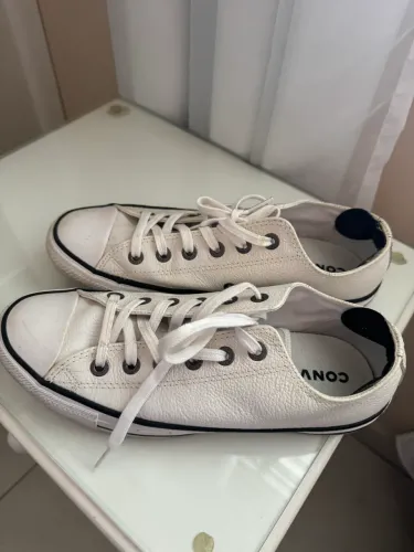 Tênis All Star converse couro