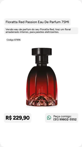 Perfume Boticário a pronta entrega
