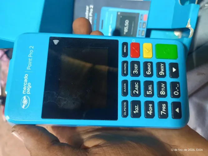 Máquina de cartão mercado pago